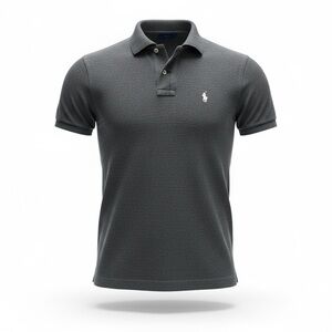 Polo by Ralph Lauren Men's Charcoal Polo Shirt